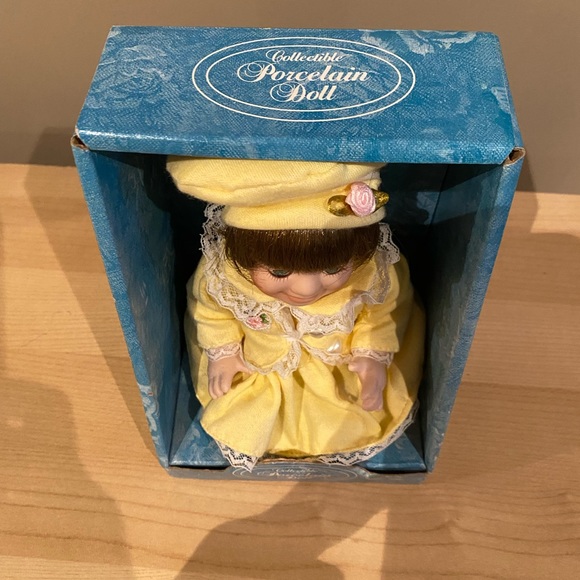 Porcelain Yellow Baby Doll - Picture 6 of 6